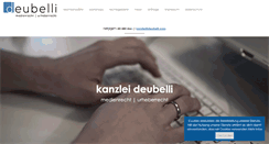 Desktop Screenshot of deubelli.com
